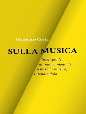 cover image of Sulla Musica